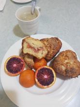 Blood Orange Muffins